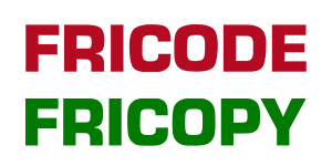 Fricode - Fricopy