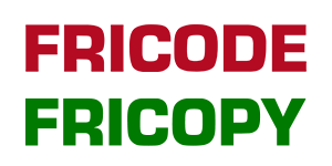 Fricode - Fricopy